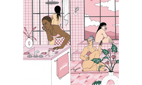 Skin Proud collaborates with illustrator Laura Callaghan